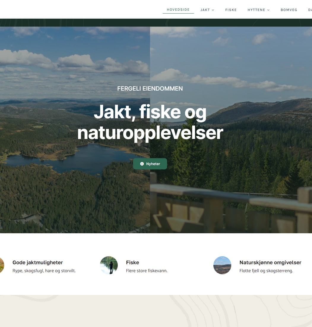 Nettsider og webutvikling i Trondheim.